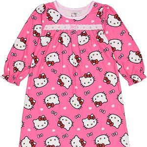 NWT Hello Kitty Toddler Girls Nightgown size 3T